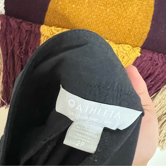 ATHLETA uptown ankle pant black size 2 - Picture 3 of 8
